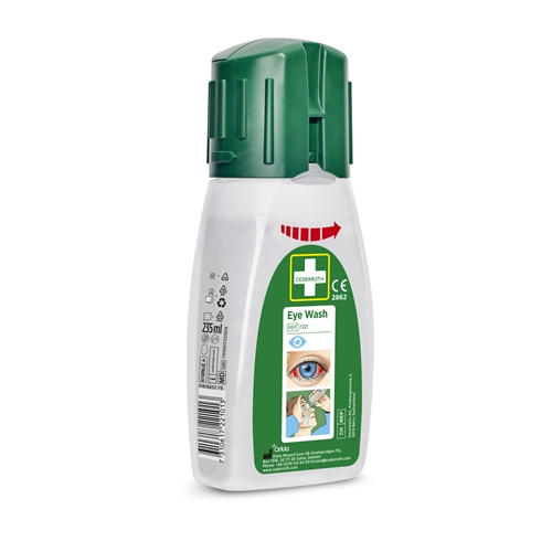 Cederroth akių plovimo skystis, kišeninis modelis – 235 ml, 6 vnt.
