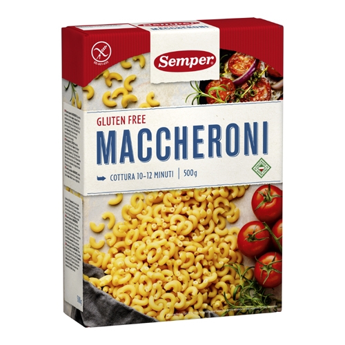 Makaroner GF 6x500g – 500g Semper