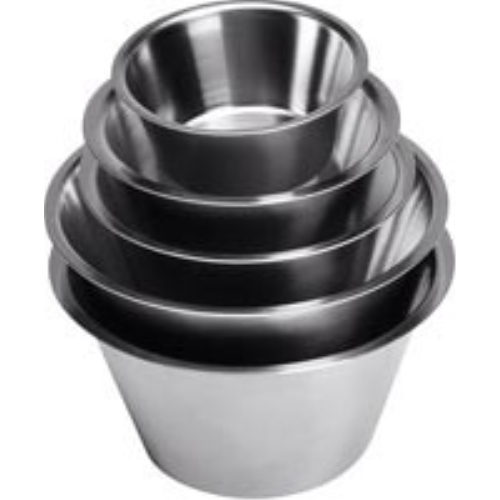 Bunke – 0,10L rostfri M – 10 st