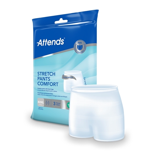 Byxa inkohousut kiinnitykseen m jalka – Attends StretchPant Comf XXXL – 3 kpl