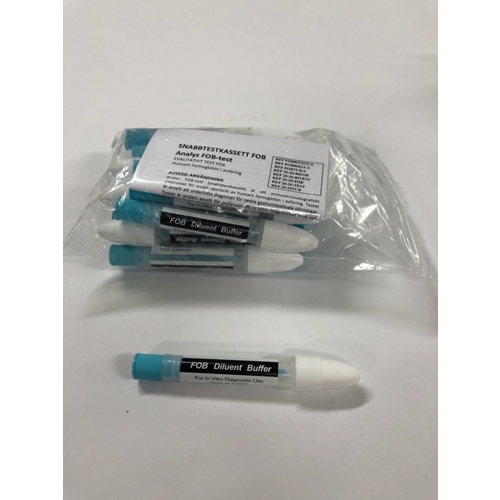Test-HB afføring Analyz F.O.B – prøverør tilbehør til testkit – 20 stk