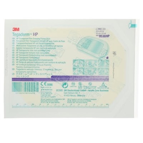 Pārsējs Tegaderm HP – 10x12cm ar rāmi – 50 gab