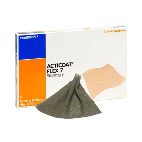 Sølvforbinding Acticoat Flex 7 – 5x5cm – 5 stk