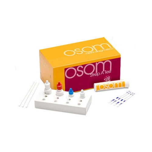 Test Strep A OSOM – pind analyserer på antigen – 50 stk