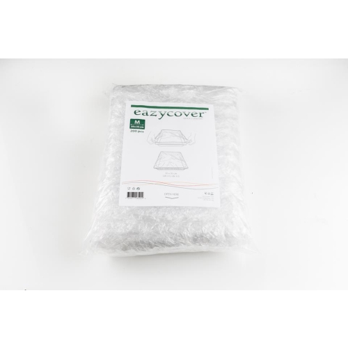 Virtuves plēve plastmasas PE – ar gumijas joslu GN 1/2 – 200 gab.