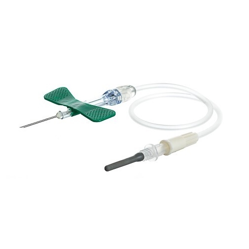 Venprovset VACUETTE Safety – 0,8x19mm 19cm grön u hållare – 90 st