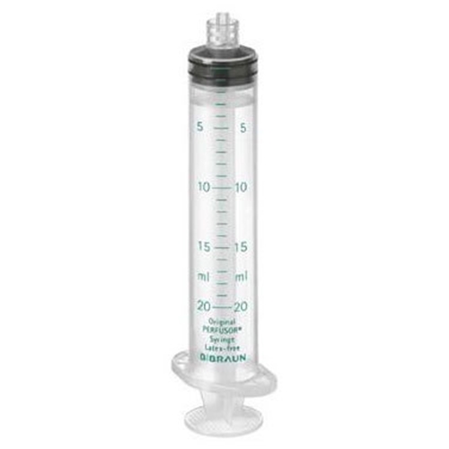 Sprøjte luerlock 3-komp Perfusor – 20ml grad 1,0ml – 50 stk