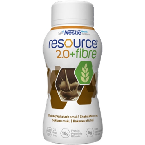 Resource 2.0+fibre – 4x200ml choklad – 4 st