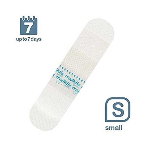 Fiksering kateter/dræn Multifix Gentle – 25x110mm silikoneklæb velcro – 10 stk