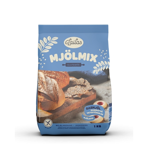 Mjölmix glutenfri Lailas – 1000g Lailas Kocken