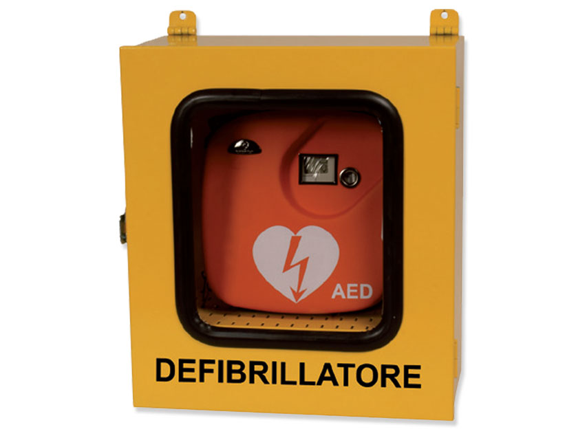 Schrank für Defibrillatoren – Außenbereich