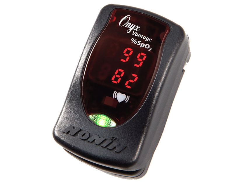 Nonin Onyx Vantage pulsa oksimetrs – 9590 – melns