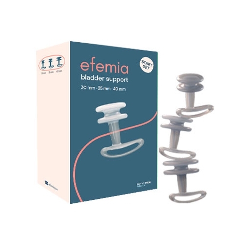 Kontinenta atbalsta vairākkārt lietojamais Efemia – 30, 35, 40mm silikona sākuma komplekts