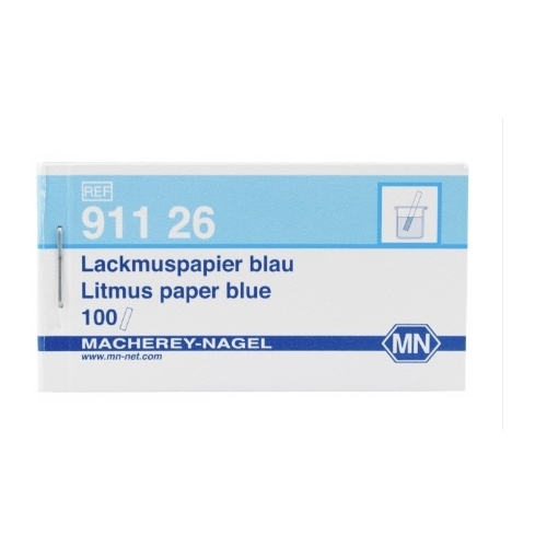 Lakmusa indikatora papīrs – 75x10mm zils – 100 gab.