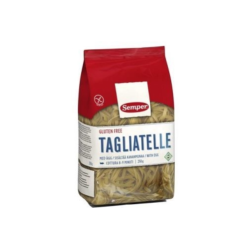 Tagaliatelle m ägg – 250gx6st Semper m ägg – 6 st