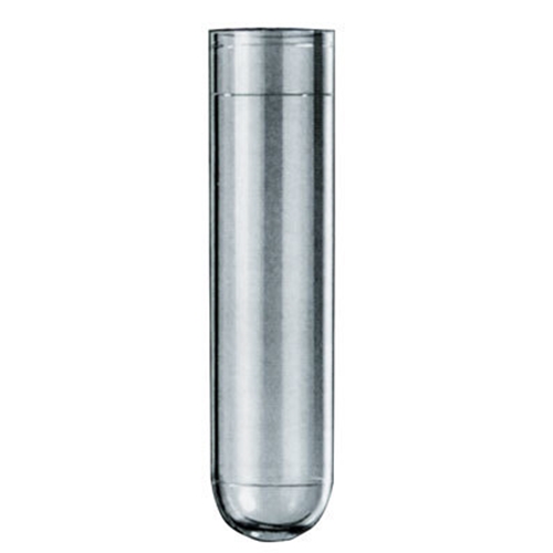 Caurule ar apaļu dibenu bez aizbāžņa – 6,5ml D13xH85mm PS – 1000 gab