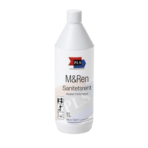 Reng sanitārija/tualete M&Ren – 1L pH=9,5(koncentrāts)/8,5(lietošanai gatavs) aromāts – 12 gab.