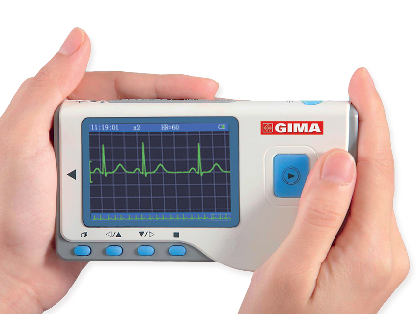 Cardio-B Bluetooth plaukstas EKG ar programmatūru