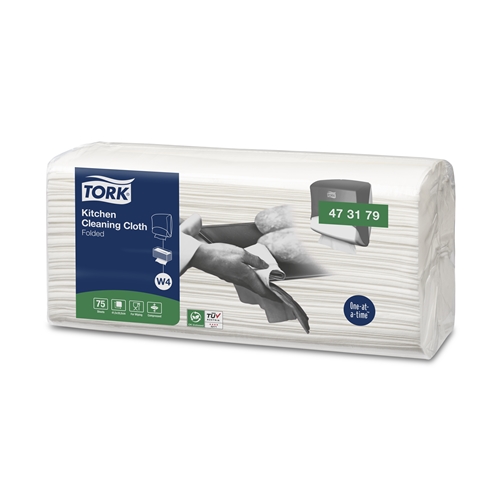 Torkduk Kök W4 Tork Premium – 35,5×41,5cm balts – 300 gab