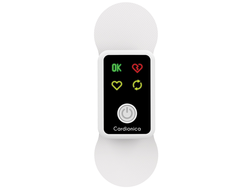 Cardionica 1-kanāla EKG ar priekškambaru fibrilāciju un Bluetooth