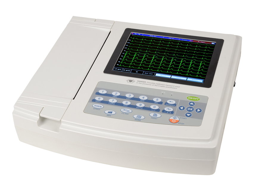 1200G EKG – 12 kanālu ar monitoru