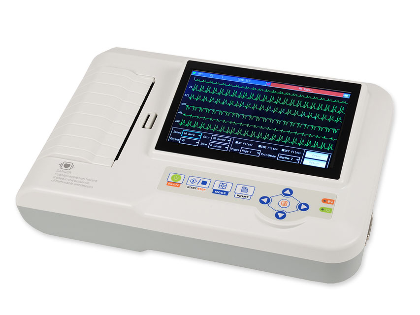 600G EKG – 3/6-kanālu ar monitoru