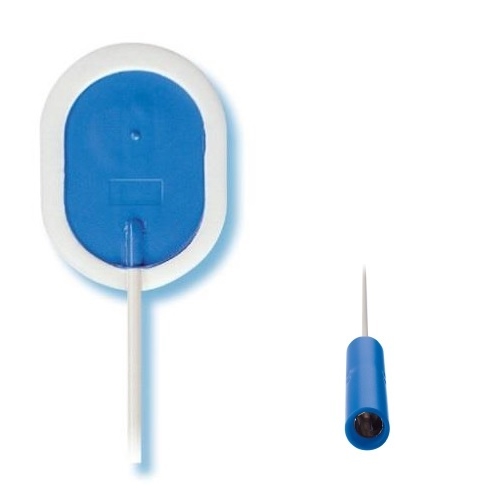 EKG elektrood Ambu BlueSensor märg geel – 22x30mm kaabliga banaan lastele – 25 tk