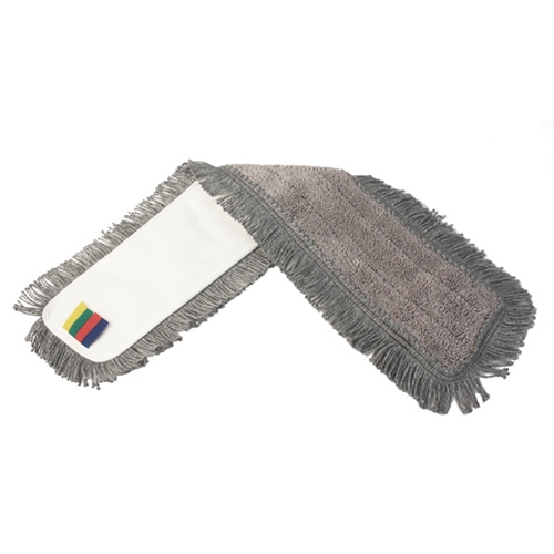 Mikrošķiedras mops sausai un mitrai tīrīšanai Activa Superb – 30 cm pelēks ar bārkstīm – 5 gab.