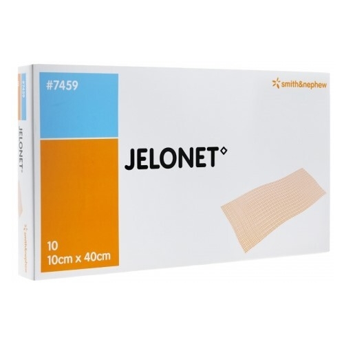 Salvkompreses Jelonet – 10x40cm – 10 gab