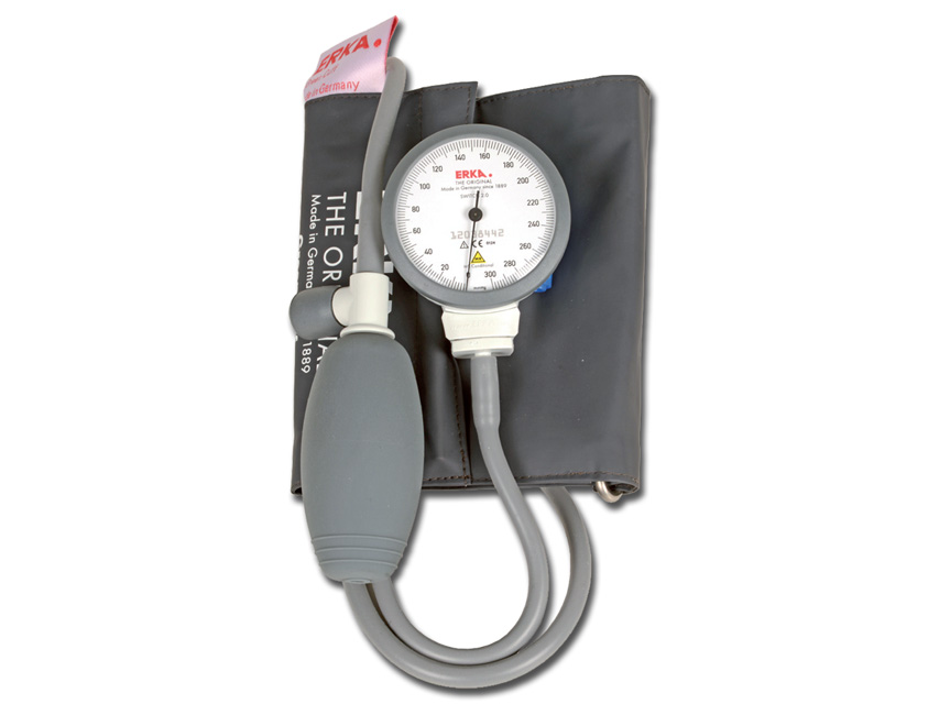 Erka Switch Simplex Aneroid Sfigmomanometrs – 2 caurules