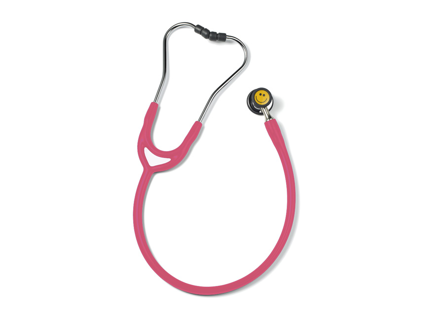 Erka Finesse 2 stetoskops – pediatriskais – rozā 536 000 35