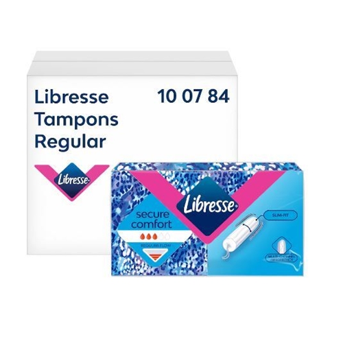 Libresse normālie tamponi – Tork uzpildāmais dozators – 384 gab.