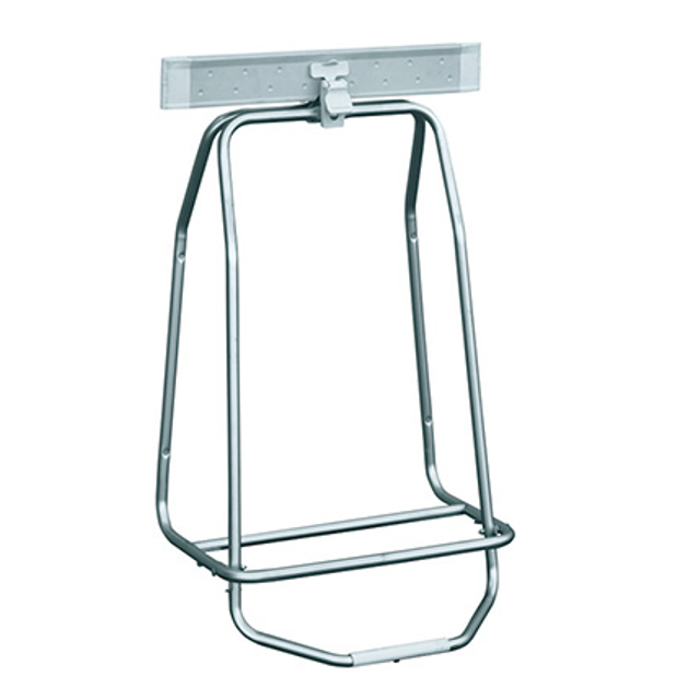 Affaldsbeholder HERME-TRI 70 liter, vægmonteret