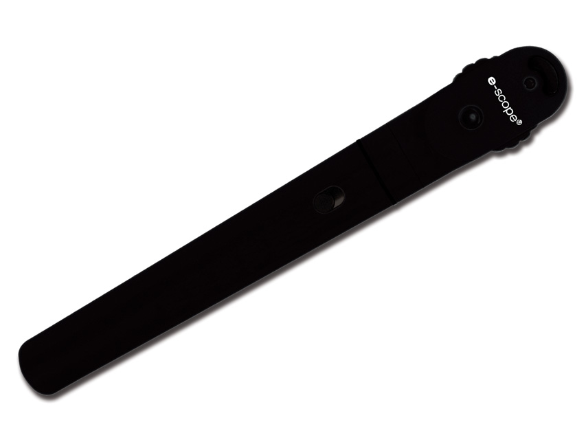E-SCOPE oftalmoskops – Xenon 2,5V – melns cietā futrālī
