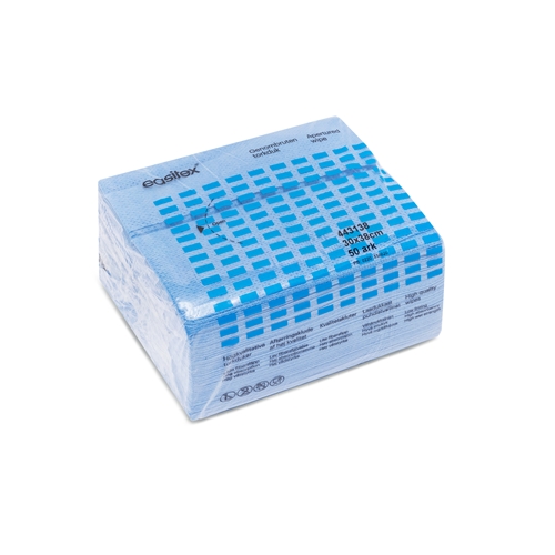Torkduk EasiTex 44 – 30x36cm zila perforēta augstas absorbcijas – 400 gab
