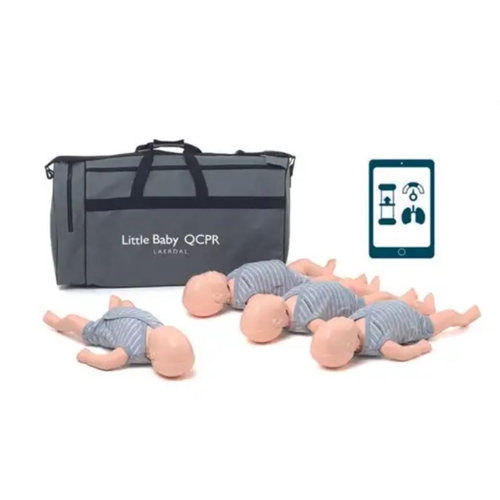Mācību lelle Little Baby QCPR – 4 gab. gaiša