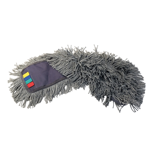 Mikrošķiedras mops sausai/mitrinātai tīrīšanai B50 – 50 cm pelēks ar bārkstīm – 5 gab.