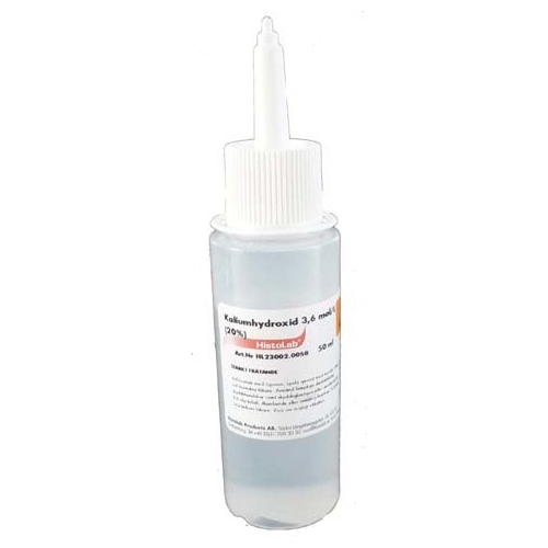 Kaliumhydroxid 20% – 50ml flaska 3,6mol/l