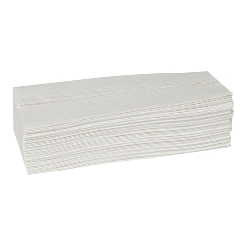 Papīra mazgāšanas lupatiņa 6L C-veida – 19x25cm balta Svanen – 1000 gab.