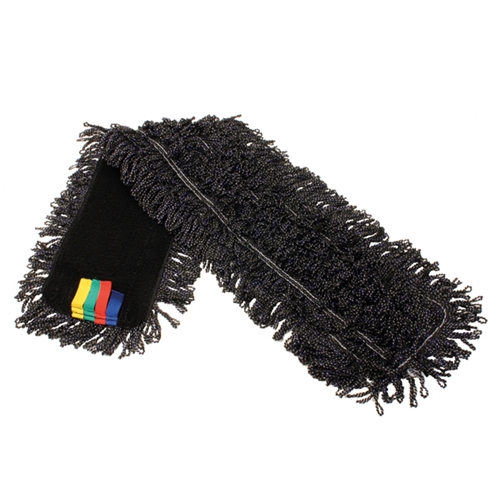 Mops sausai/mitrināšanai Activa Star – 60cm melns mikrošķiedras cilpveida – 5 gab