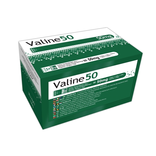 Valine 50 – 30x4g neutral – 30 stk
