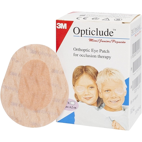 Acu plāksteris Opticlude – 50x60mm bēšs – 20 gab