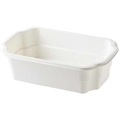 PP iepakojums Duniform – 1750ml 250x159x70mm 1 nodalījums balts – 220 gab.