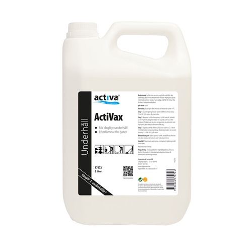Grīdas vasks Activa Activax – 5L